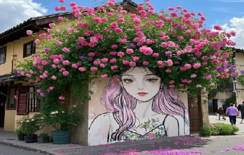 湄潭怎么设计网红打卡墙绘