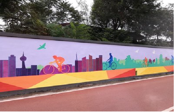 湄潭墙体彩绘-围墙