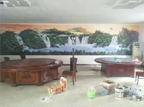 湄潭墙绘-写实风景