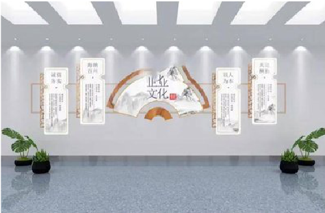 湄潭企业文化墙设计的核心要素。