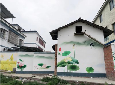 湄潭室外墙绘-从选材到保养。