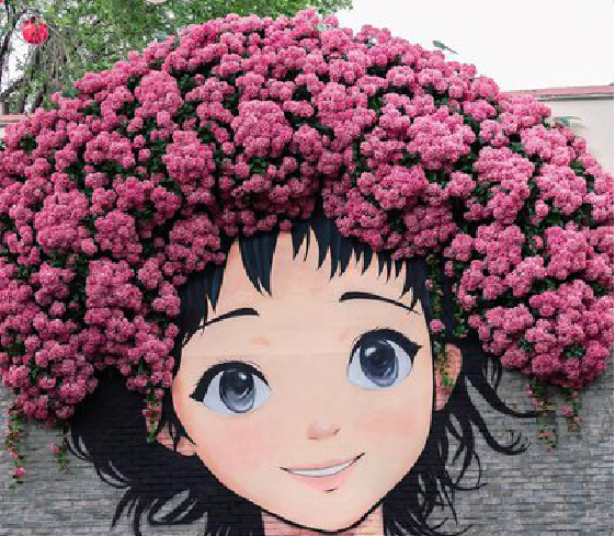 湄潭墙体彩绘-网红墙打卡