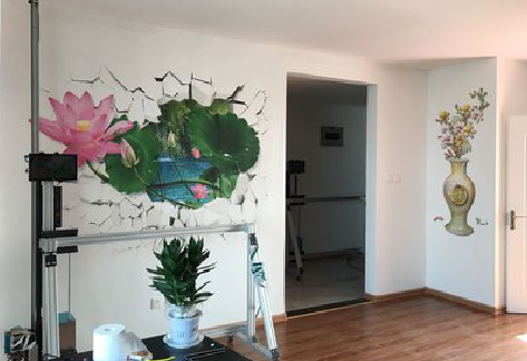 湄潭墙体彩绘相比墙纸的优势。