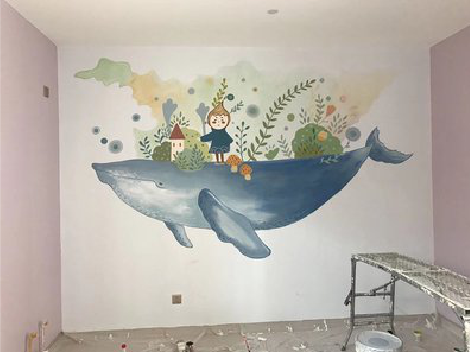 湄潭手绘墙的特点及优势。