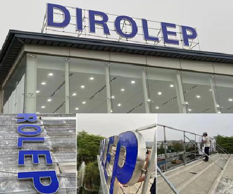 湄潭楼顶发光字安装的注意事项。